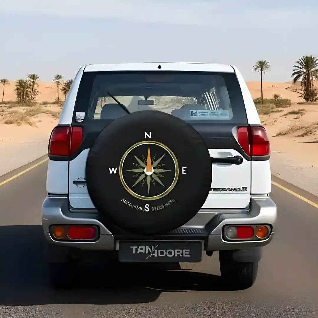 Jeep Compass Designed Spare Wheel Tire Cover